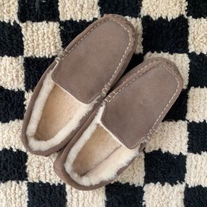 Men’s Overland Leather / Sheepskin Slippers